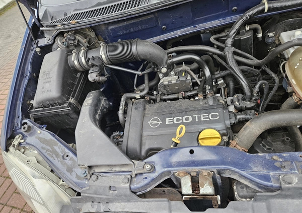 Opel Agila cena 3990 przebieg: 174661, rok produkcji 2002 z Piastów małe 137